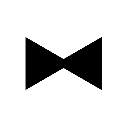 hochzeitsfliege icon may tie schwarz