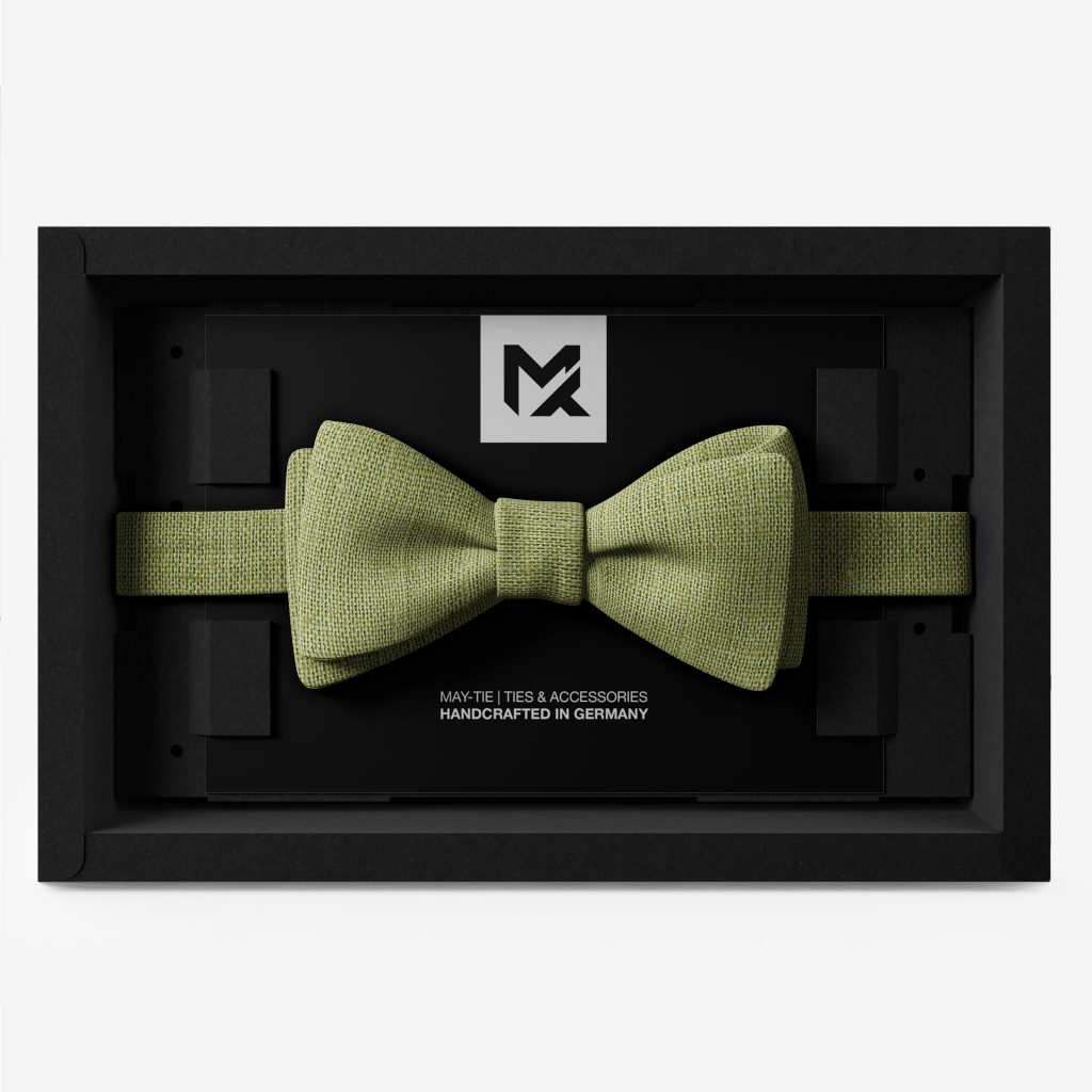 herrenfliege seide sommer gruen modern hochzeit