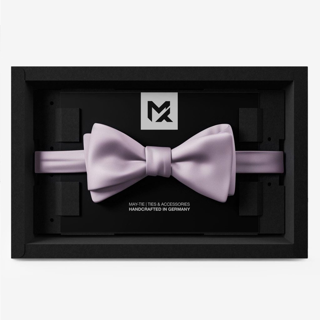 herrenfliege smoke lavendel seide elegant hochzeit