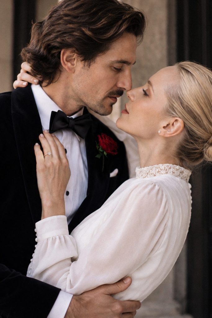 hochzeitsfliege schwarz schwarzer anzug klassische hochzeit